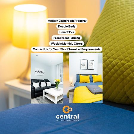 Central Serviced Apartments - 2 Bedroom - Ground Floor - Monthly & Weekly Bookings Welcome - Free Street Parking - 2 Double Beds - Wifi - Smart Tvs In Rooms - Fully Equipped - Heating 24-7 - Contractor & Short Stay Favourite Dundee Exteriér fotografie