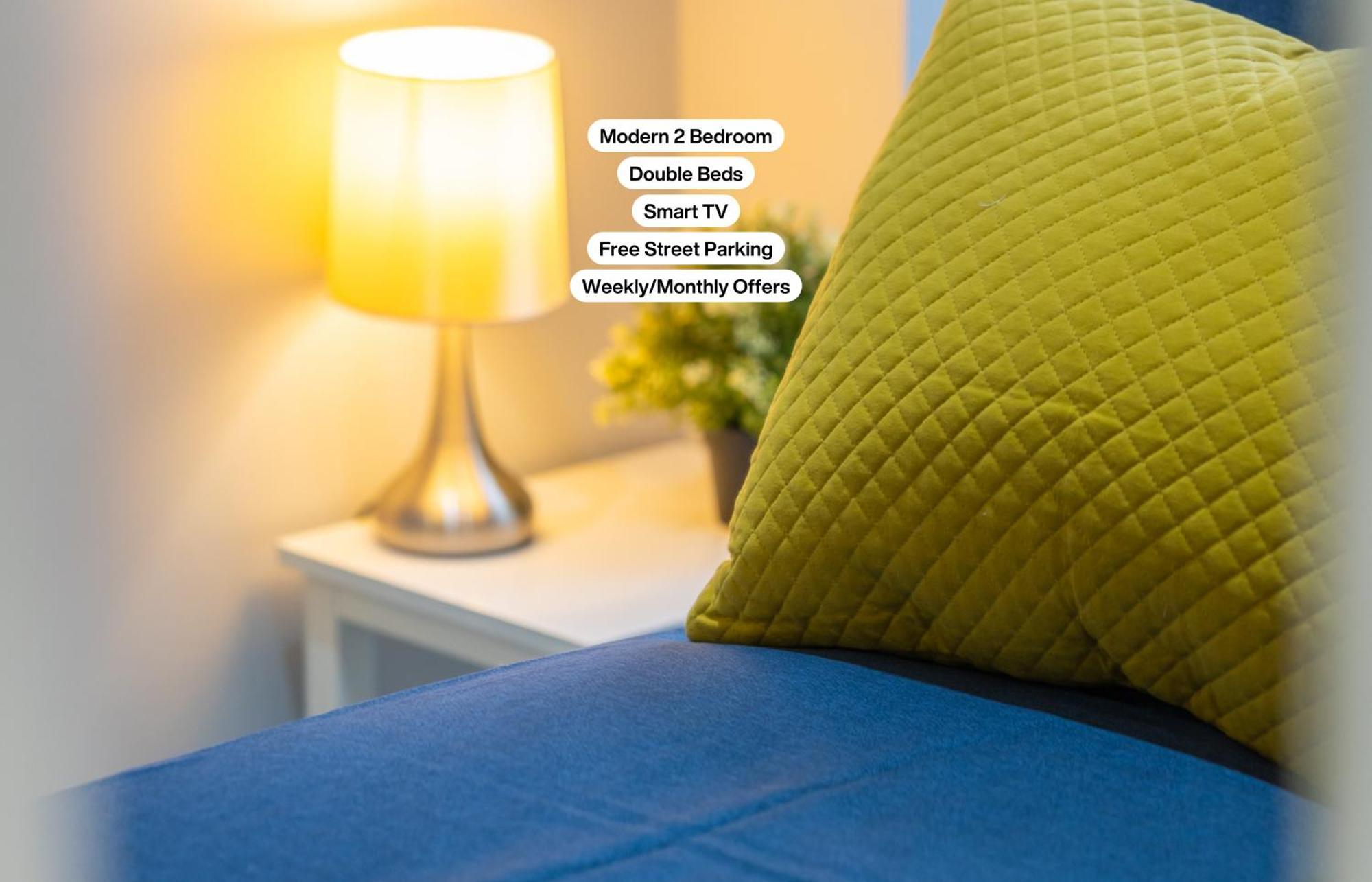 Central Serviced Apartments - 2 Bedroom - Ground Floor - Monthly & Weekly Bookings Welcome - Free Street Parking - 2 Double Beds - Wifi - Smart Tvs In Rooms - Fully Equipped - Heating 24-7 - Contractor & Short Stay Favourite Dundee Exteriér fotografie