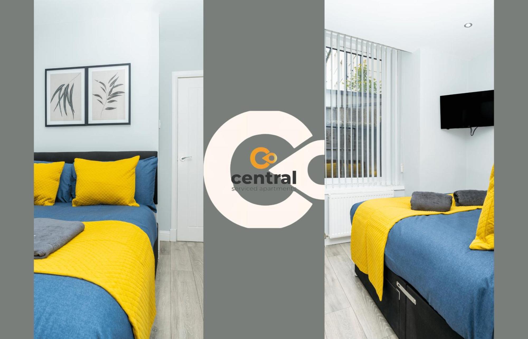 Central Serviced Apartments - 2 Bedroom - Ground Floor - Monthly & Weekly Bookings Welcome - Free Street Parking - 2 Double Beds - Wifi - Smart Tvs In Rooms - Fully Equipped - Heating 24-7 - Contractor & Short Stay Favourite Dundee Exteriér fotografie
