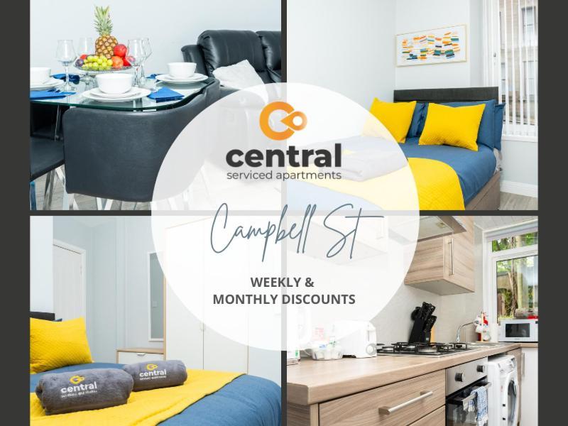 Central Serviced Apartments - 2 Bedroom - Ground Floor - Monthly & Weekly Bookings Welcome - Free Street Parking - 2 Double Beds - Wifi - Smart Tvs In Rooms - Fully Equipped - Heating 24-7 - Contractor & Short Stay Favourite Dundee Exteriér fotografie